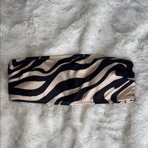 Bandeau swim top